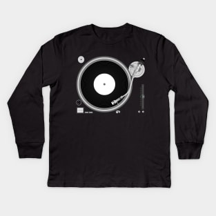 TURNTABLE Kids Long Sleeve T-Shirt